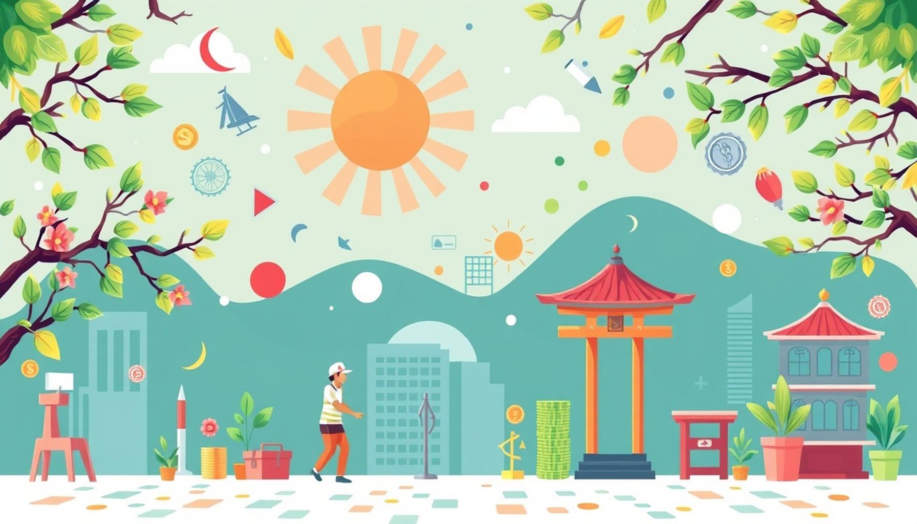 日本の経済予測におけるグリーンテクノロジー採用の影響